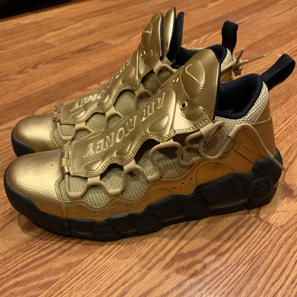 Air More Money Metallic Gold - Picture 4 of 5